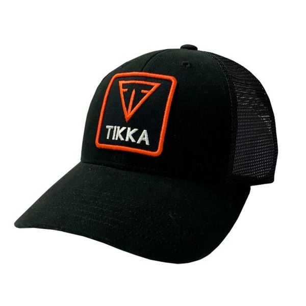 Tikka Trucker Hat Black Sku 0855-006