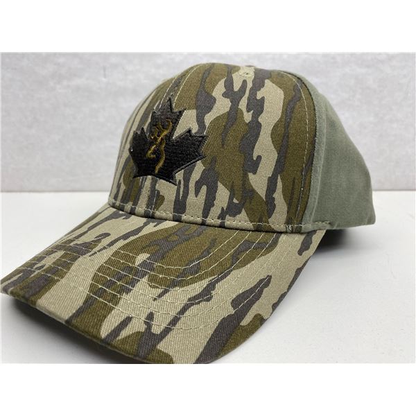 Browning Maple Leaf Mossy Oak Bottomlands Snapback Cap Sku 308145191