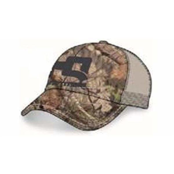 HQ Outfitters Mossy Oak Camo Trucker Hat Sku HQ239446