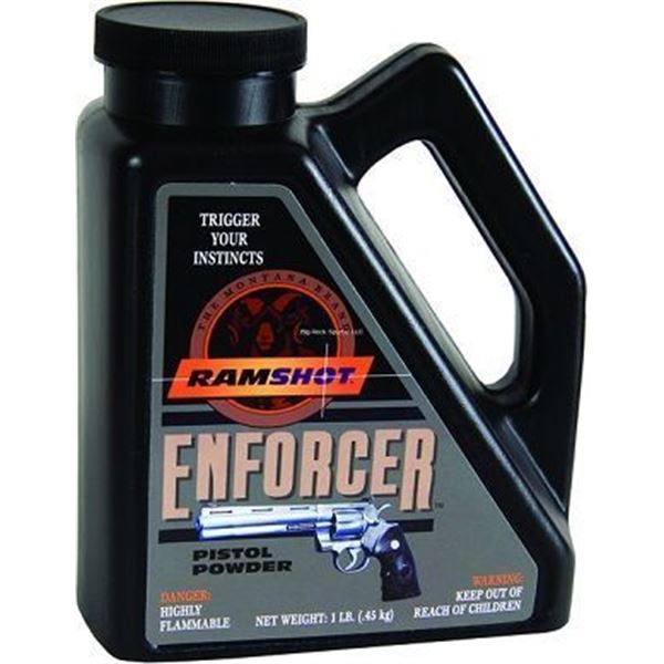 Ramshot Enforcer Smokeless Pistol Powder 1lb Sku Enforcer