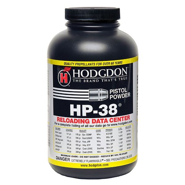 Hodgdon HP-38 Pistol Powder Sku HP38