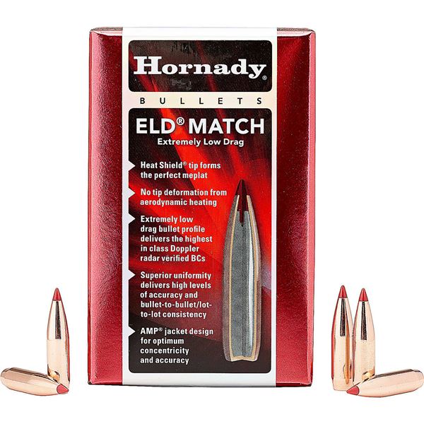 Hornady ELD Match 6.5mm 147 Grain (100 Count) Sku 26333