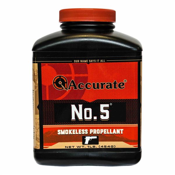 Accurate Western Handgun Powders 1 lb No. 5 Sku NO5