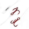 Image 1 : Gamakatsu Premium Treble Hook 3 Pack Red 10 Sku 378305