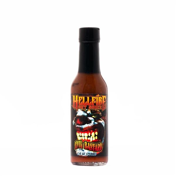 Hellfire Hot Sauce Evil Bastard 5 Fl Oz Sku EVILBASTARD