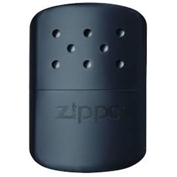 Zippo 12 Hour Refillable Hand Warmer Black Matte Sku 40370