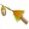Image 1 : Mepps Bronze Slammer In-Line Spinner #5, 1/2oz Gold Perch Trail Sku BS5-GPRC