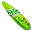 Image 1 : TNT Premium Lures Silver Back Spoons  Radioactive Frog RV 5" Magnum Sku PRA50490S