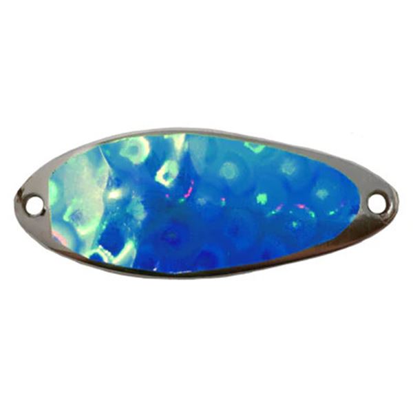 Acme Little Cleo Spoon Blue/Silver Foil 2.25" 2/5oz Sku C200/BSF
