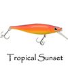 Image 1 : Walleye Nation Creations Lil SB Reaper  Tropical Sunset 3 1/2" Sku LSB-TS