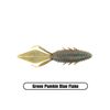 Image 1 : X Zone Lures Pro Series Adrenaline Bug  Green Pumpkin Blue Flake 3.5" Sku 27323
