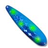Image 1 : TNT Premium Lures Silver Back Spoons  Blue Crack 4" Standard Sku PBL40033S