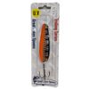 Image 1 : Great Lakes Spoons Silver/Trolling Series  Scaled Orange Chicken Wing 3-1/4" Sku S12-S