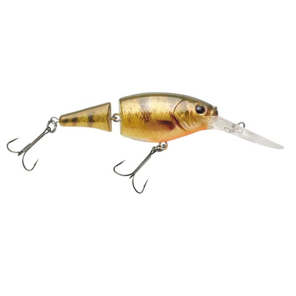 Berkley Flicker Shad 7 Jointed HD Yellow Perch 3" Sku FFSH7J-HDYLP