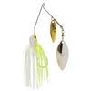 Image 1 : Z-Man SlingBladeZ Double Willow Spinner Chartreuse Pearl 3/4 oz Sku SBT34-02
