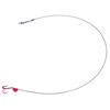 Image 1 : HT Enterprises Tip-Up Walleye Rig Treble Hook Leader 12" Size 8 Sku WR-8