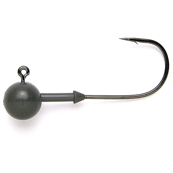 Keitech Tungsten Super Round Jig Head (4-Pack) #1 Hook 3/32oz Sku SR1332