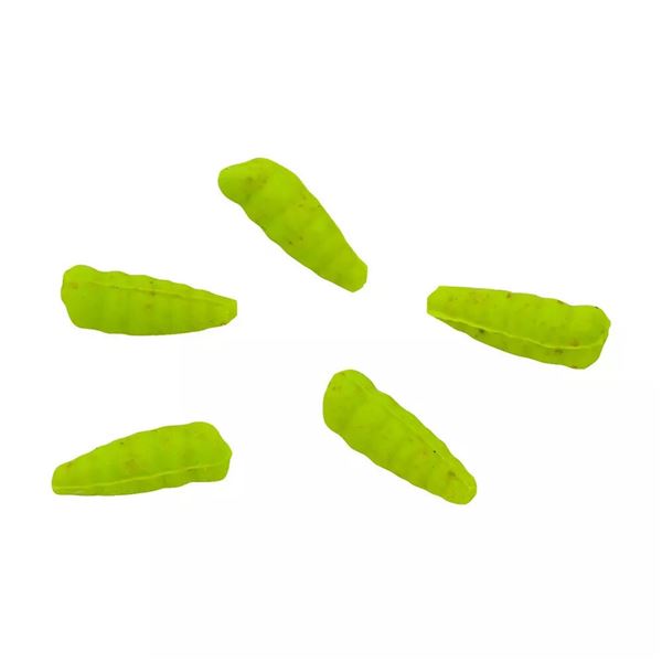 Berkley Gulp Waxies 1/2" (30 Count) Chartreuse Sku GHWX-CH