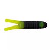 Image 1 : Johnson Beetle Spin Jighead Spinners Black Chartreuse 1/4 oz Sku BSVPG1/4-BC