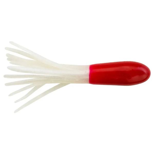 Johnson Crappie Buster Tubes Red/Pearl 1 3/4" Sku CBT1.3/4-RDPL