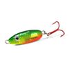 Image 1 : Northland Buck Shot Rattle Spoon Super Glo Firetiger 3/8oz Sku BRS5-22