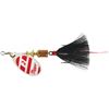 Image 1 : Mepps Aglia Dressed Spinner Red/White Size #2 (1/6oz) Sku B2DRWS