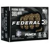 Image 1 : Federal 380 Auto Personal Defense Punch JHP 85 Grain (20 Cartridges) Sku PD380P1