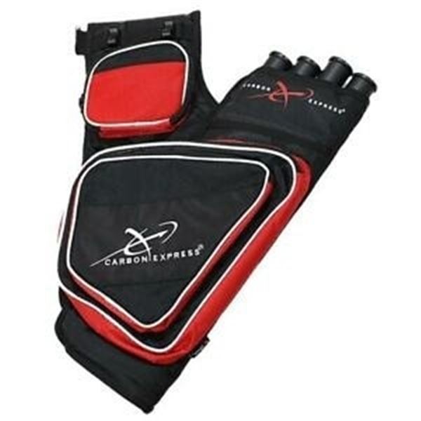 Carbon Express Target Quiver Red/Black Right Hand Sku 58906