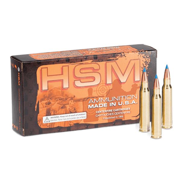 HS Munitions 6.5X55 95gr VMAX Sku HSM-65X55-3-N