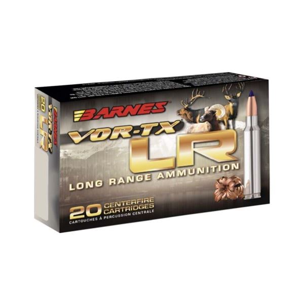 Barnes Vor-Tx LR 6.5 Creedmoor 127 Grain LRX BT (20 Cartridges) Sku LR65CR01