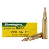 Image 1 : Remington 220 Swift 50 Grain PSP (20 Rounds) Sku R220S1