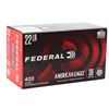 Image 1 : American Eagle Rimfire 22 LR 38 Grain Copper Jacket Hollow Point (400 Rounds) Sku AE22