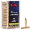 Image 1 : CCI V-Max .22 WMR 30 Grain 2200FPS Varmint Polymer Tip (50 Rounds) Sku 0073