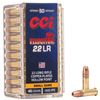 Image 1 : CCI Velocitor 22 LR 40 Grain Copper-Plated Hollow Point 50 Cartridges Sku 0047