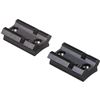 Image 1 : Weaver Aluminum Base Pair Matte Black 48462 Sku 48462