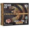 Image 1 : Federal Premium 20 GA 2 3/4" 275 Grain Freight Train Copper Tipped Sabot Slug (5 Rounds)