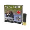 Image 1 : Score 12 GA 2 3/4" 1 oz High Velocity Rifled Slug 1550 fps (25 Rounds) Sku SCORERIFLEDSLUG