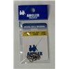 Image 1 : Angler Tackle Nickel Ball Bearing Swivel Size 3 (3 Pack) Sku F136-03