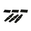 Image 1 : Qad Ultrarest Replacement Felt Black (3-Pack) Sku QA-FXB