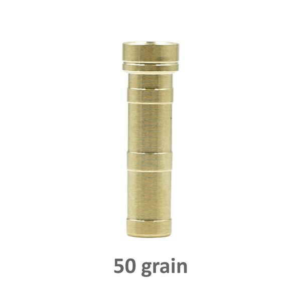 Carbon Express CX 50 Brass Inserts #2 (.244) 12-Pack Sku 50445