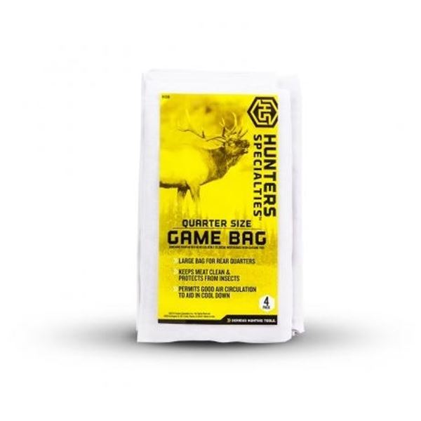 Hunter's Specialties Quarter Size Game Bag (4-Pack) Sku 01238
