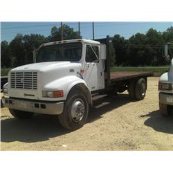 1999 INTERNATIONAL 4700 S/A FLATBED DUMP,