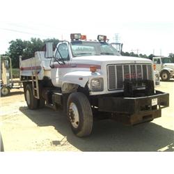 1991 GMC TOPKICK S/A DUMP TRUCK W/SNOW PLOW,