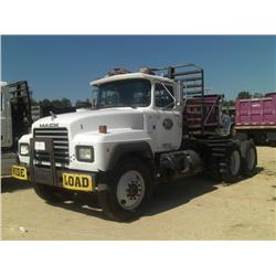 1991 MACK RD688S T/A TRUCK TRACTOR,