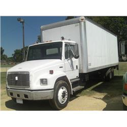 2002 FREIGHTLINER FL70 S/A VAN TRUCK,