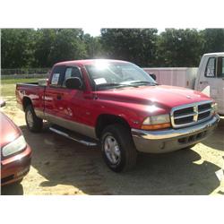 1997 DODGE DAKOTA SLT 4X4 PICKUP,
