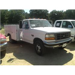 1992 FORD F350 S/A SERVICE TRUCK,