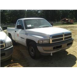2001 DODGE RAM 1500 S/A PICKUP,