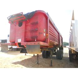 1997 CLEMENTS  LW 24 DUMP TRAILER,