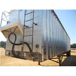 1996 PEERLESS 45' LIVE BOTTOM TRAILER,